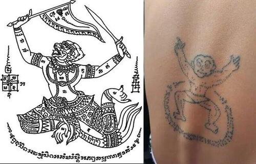 吃瓜网红纹身图案图片