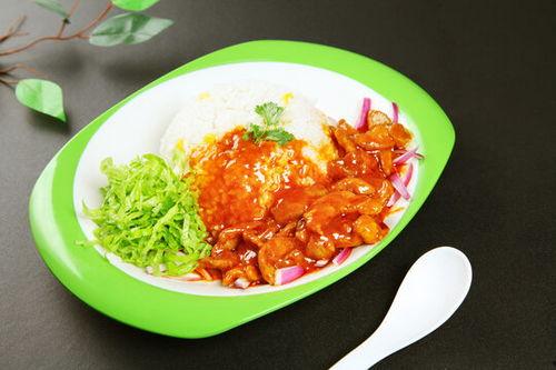 网红吃角瓜拌饭图片真实