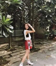 吃瓜网红拍照姿势图片,解锁夏日潮流新姿势